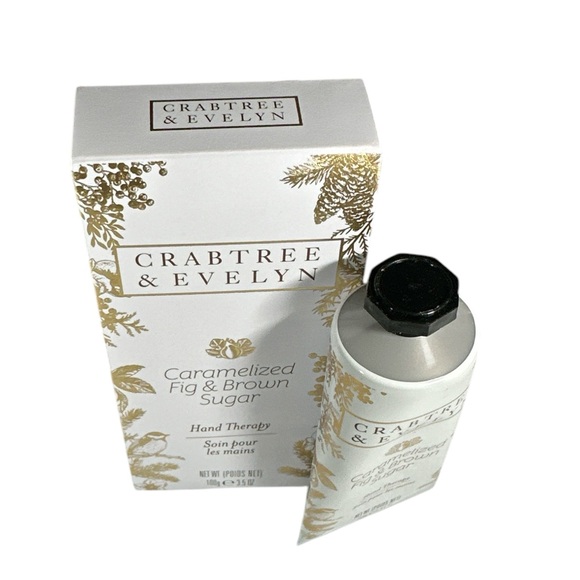 NEW Crabtree & Evelyn CARAMELIZED FIG & BROWN SUGAR Hand Therapy - Picture 3 of 6